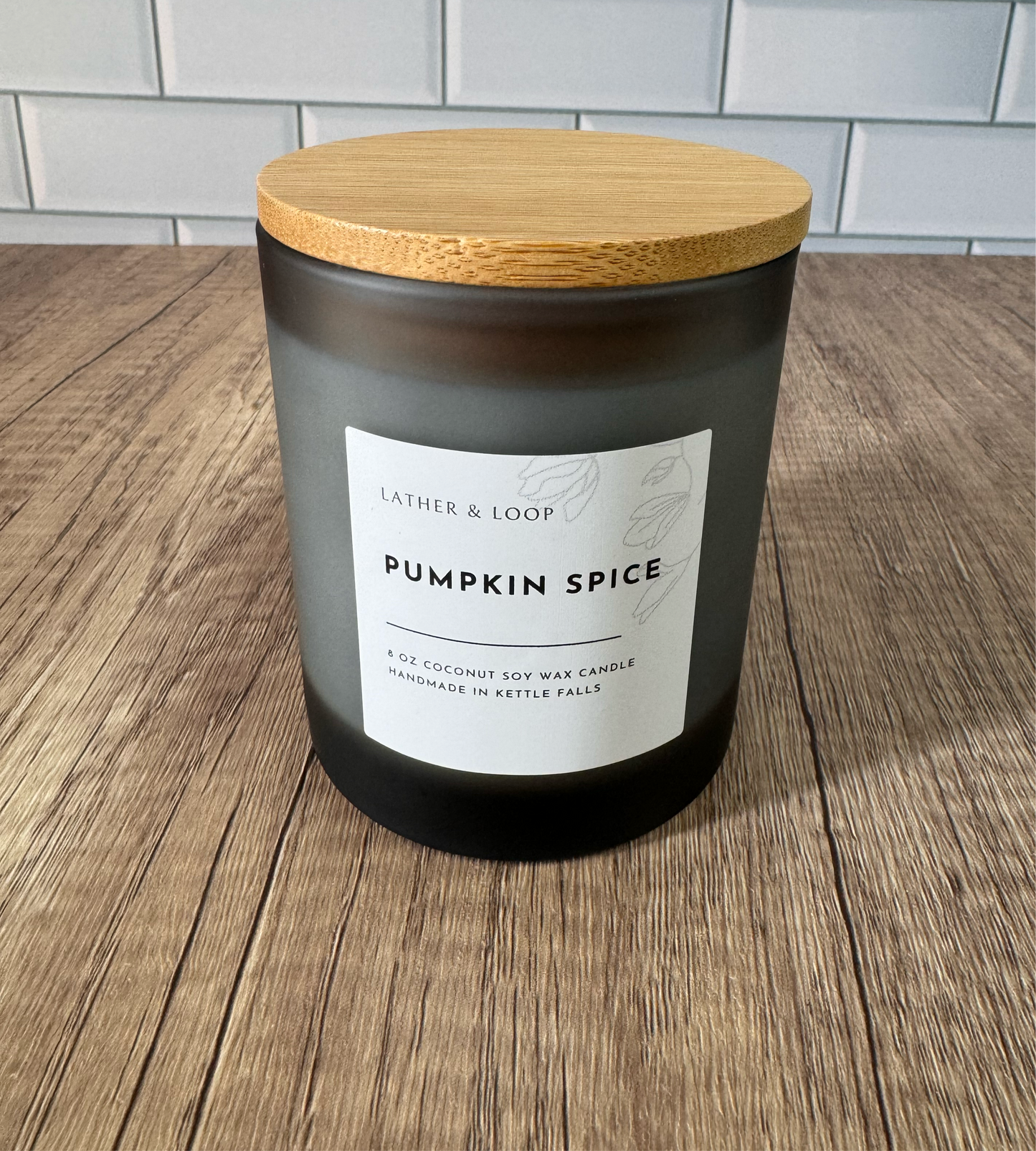 Pumpkin Spice 8 oz Candle