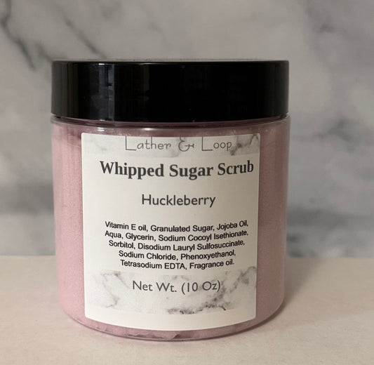 Huckleberry Whipped Sugar Scrub