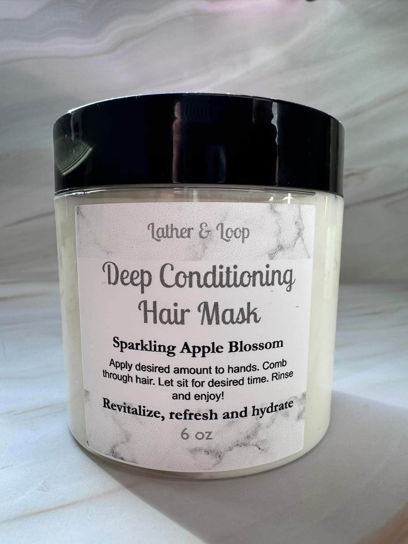 Deep Conditioning Hair Mask | Hydrating Keratin & Argan Oil Treatment | 6 oz