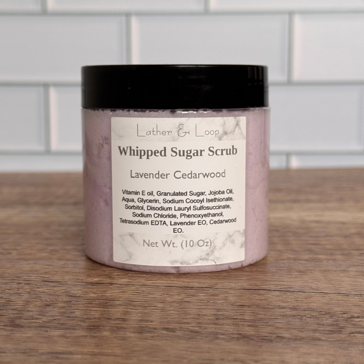 Lavender Cedarwood Sugar Scrub